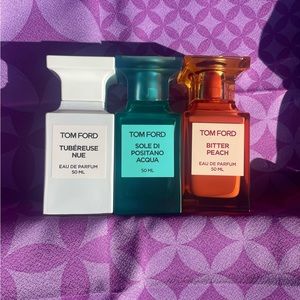 Tom Ford Fragrance Collection bundle. Bitter Peach,